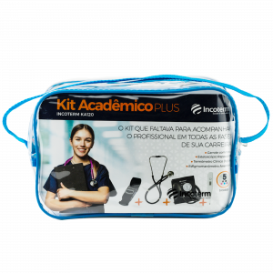  Kit Acadêmico Plus KA120 Azul Incoterm