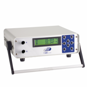 Termômetro digital de precisão de bancada T4200 – 2 canais
