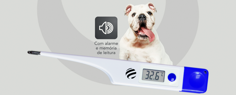 Termômetro Digital Veterinário Incoterm | barra de detalhes