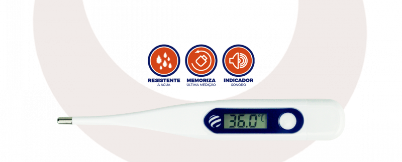 Termômetro Clínico Digital Incoterm TC01 | barra de detalhes